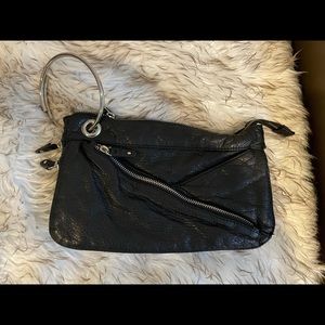 Black converse clutch